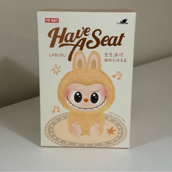 Pop Mart Labubu 'Have A Seat' Toy - Picture 1 of 6